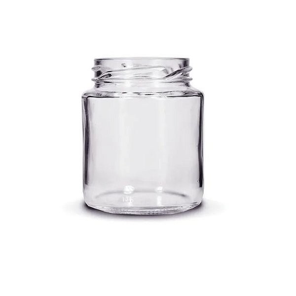10 UN. POTE DE VIDRO 240 ML COM TAMPA E LACRE