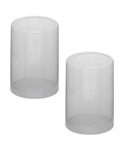 100 UN. LACRE TRANSPARENTE 600 ML 30X38 MM