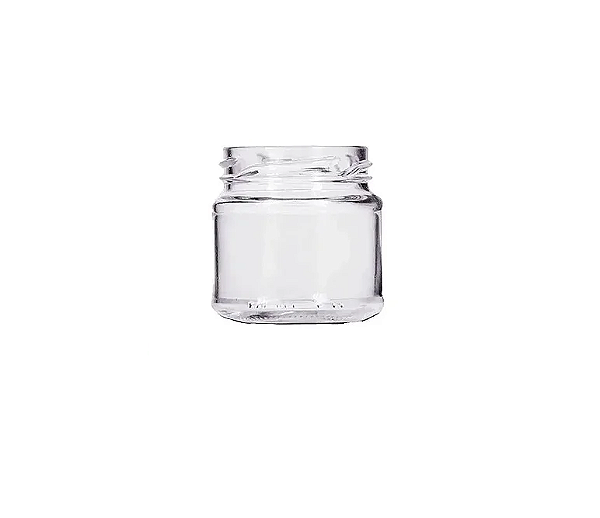 200 UN. POTE DE VIDRO MINI BELÉM 150 ML C/ TAMPA E LACRE