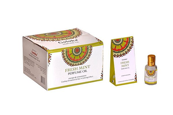 Oleo Aromatizador Essencial Indiano Fresh Mint - Goloka