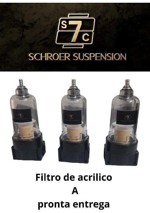 Filtro de ar acrilico