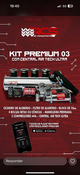 Kit premium RCS