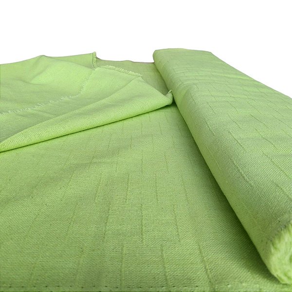 Tecido Pano Prato Artesanato Pintura Trabalhado 25 Metros de comprimento 70 cm de largura Cor: Verde Claro