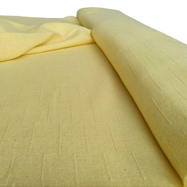 Tecido Pano Prato Artesanato Pintura Trabalhado 25 Metros de comprimento 70 cm de largura Cor: Amarelo