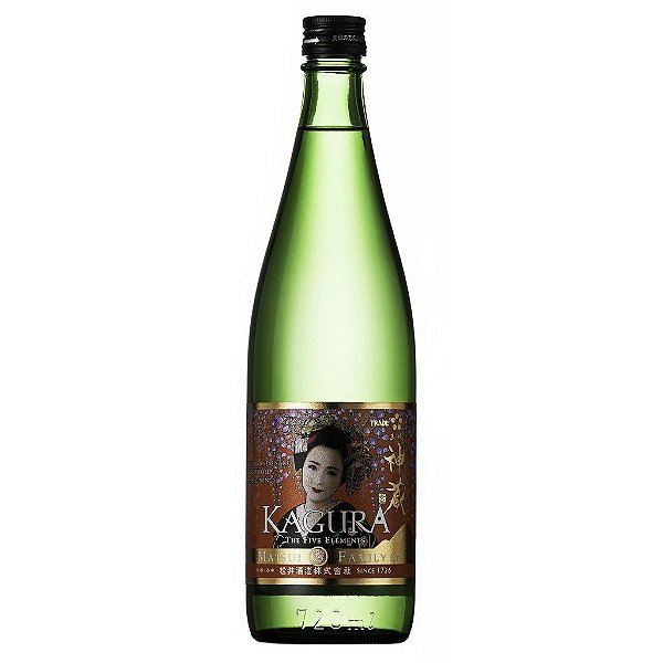 Sake Matsui Kagura Maiko Honjozo Genshu 720ml CI-02