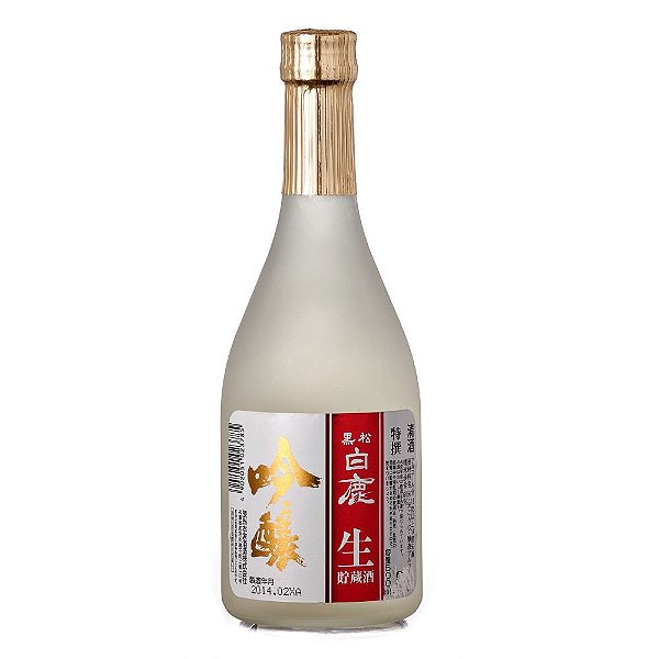 Sake Hakushika Tokusen Ginjo Namachozo 500ml CI-02