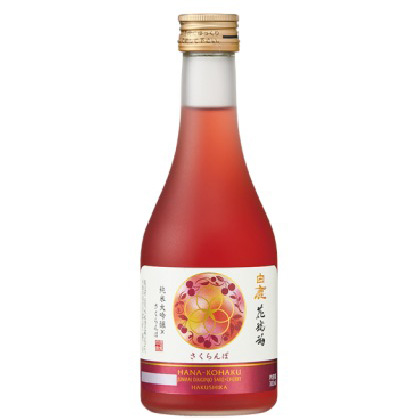 Sake Hakushika Hana-Kohaku Junmai Daiginjo Cherry 300ml CI-02