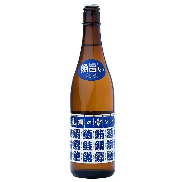 Sake Oze No Yukidoke Sakana Umai Junmai 720ml CI-03