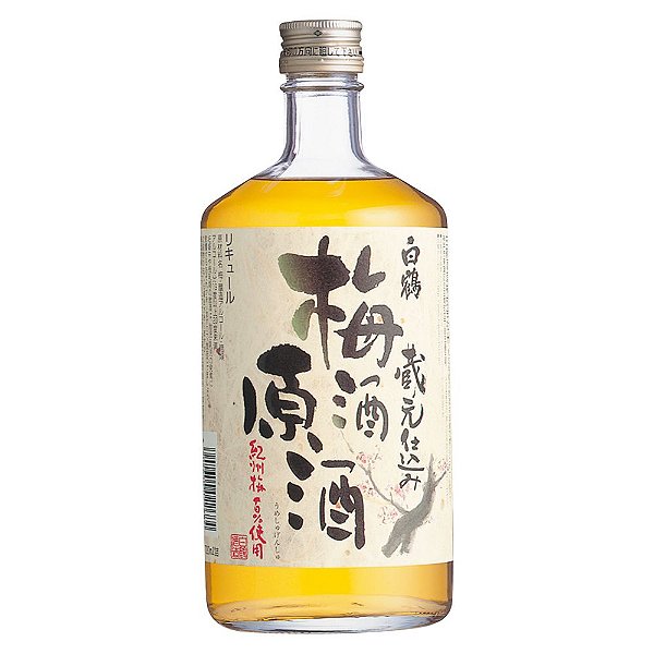 Licor de Ameixa Umeshu Hakutsuru Genshu 720ml CI-01