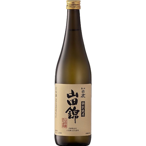 Sake Hakushika Junmai Yamadanishiki 720ml CI-02