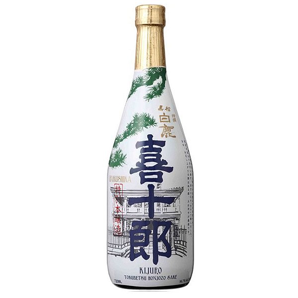 Sake Hakushika Kijuro Tokubetsu Honjozo 720ml CI-02