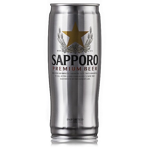 Cerveja Premium Sapporo Taca Aluminio 650ml CI-02