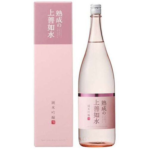 Sake Shirataki Junmai Ginjo Jukusei No Jozen Pink Mizunogotoshi 1.8L CI-03