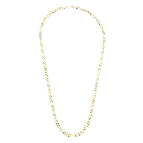 Corrente GC 60cm Masculina C18-60 Folheado Ouro 18k