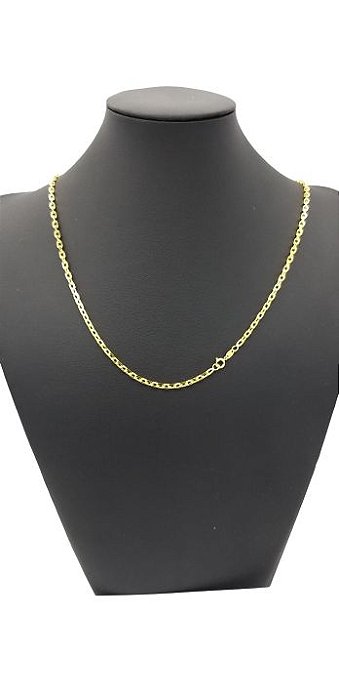 Cordão Masculino 0091 Banhado ouro 18k Cirillo 60 cm Carré