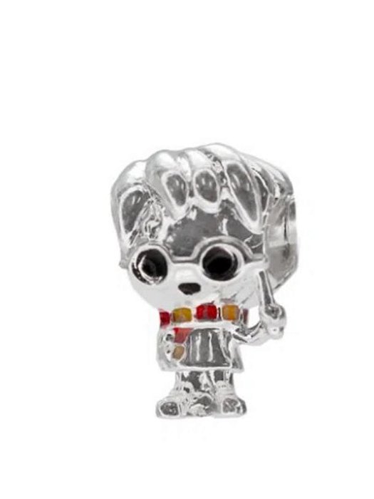 Berloque Harry Potter - Folheado a prata