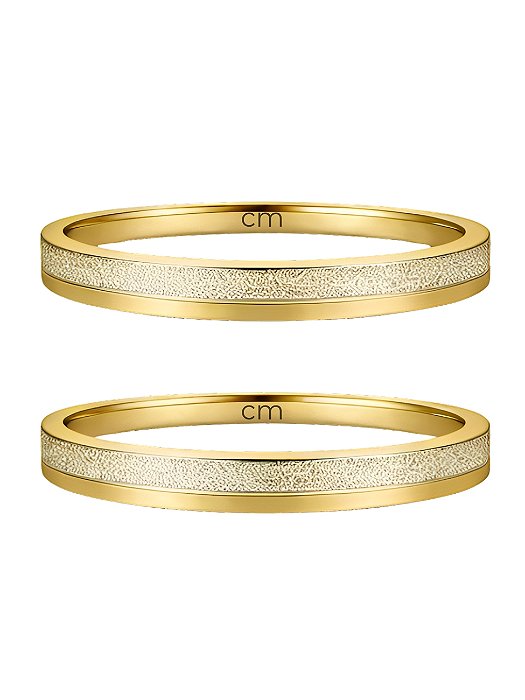 Par de Aliança Alice - Moeda Antiga