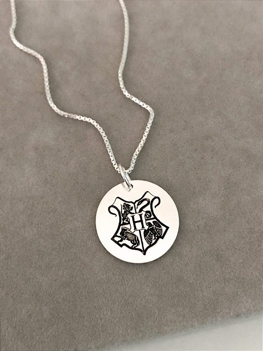 Colar Hogwarts Harry Potter - Prata 925
