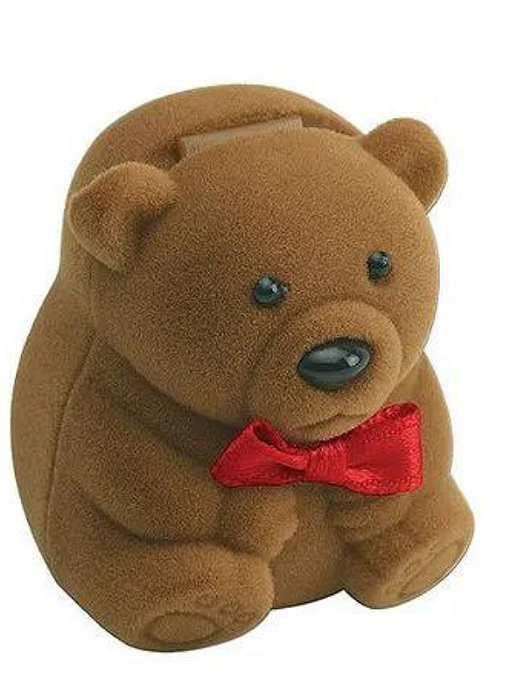 Caixinha para alianças - Urso