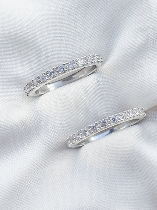 Par de Aliança pace - Prata 950