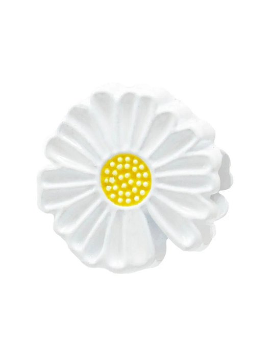 Berloque Separador Margarida - Folheado a prata