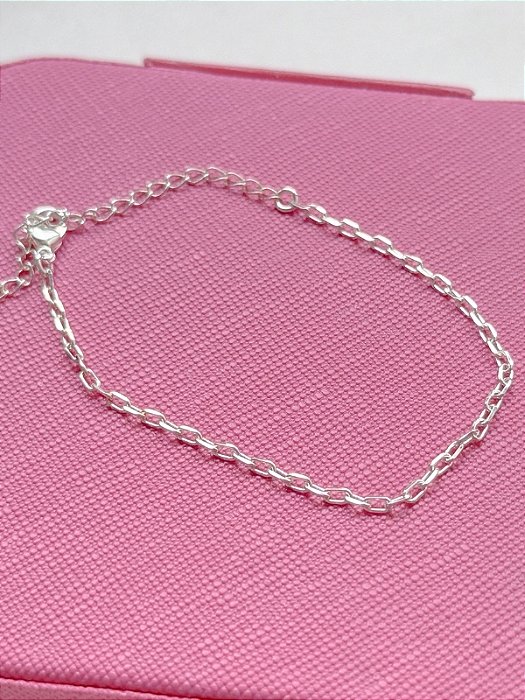 Pulseira elos simples - Prata 925