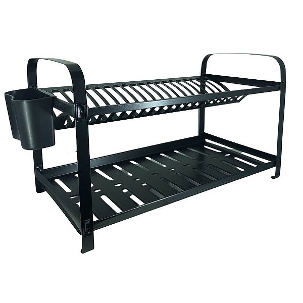 ESCORREDOR MAK.INOX 20 PRATOS MONTADO BLACK 0420P