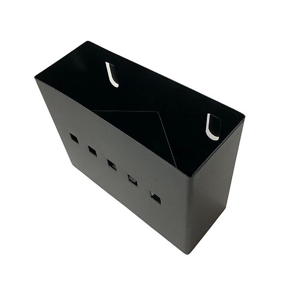 PORTA TALHER DE AÇO INOX MAK.INOX PRETO 97.02P