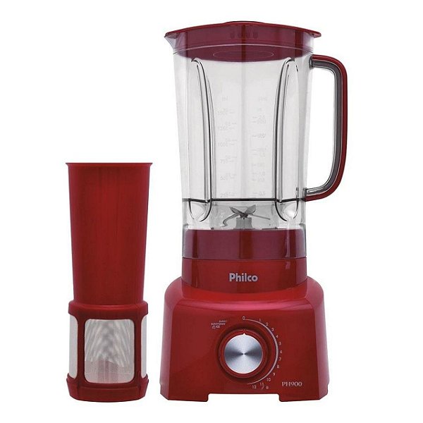 LIQUIDIFICADOR PHILCO PH900 3 LITROS 1200W VERMELHO - 220V
