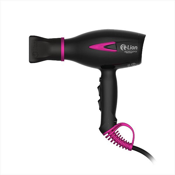 SECADOR PROFISSIONAL LION AEROPRO LS07 2150W PINK - 127V