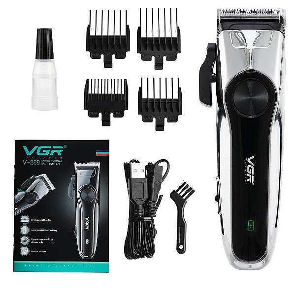 MAQUINA CORTE PROFESSIONAL HAIR CLIPPER USB VGR V-289
