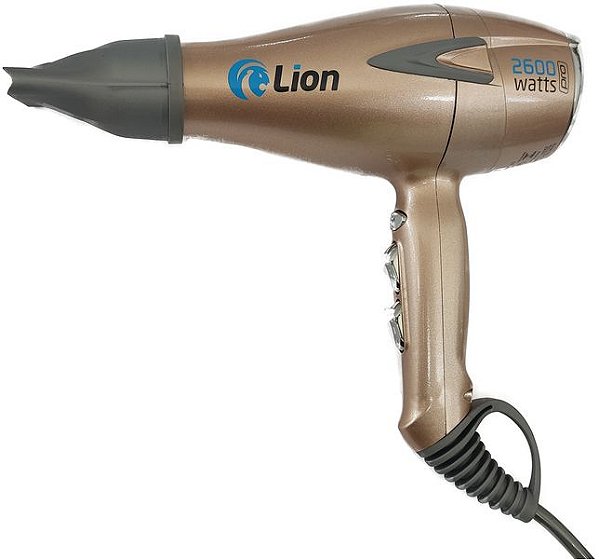 SECADOR PROFISSIONAL LION TUTTI SILENCIAR 2600W DOURADO - 220V