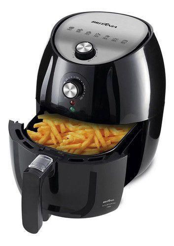 FRITADEIRA BRITÂNIA AIR FRY BFR10PI INOX 1500W PRETO - 127V