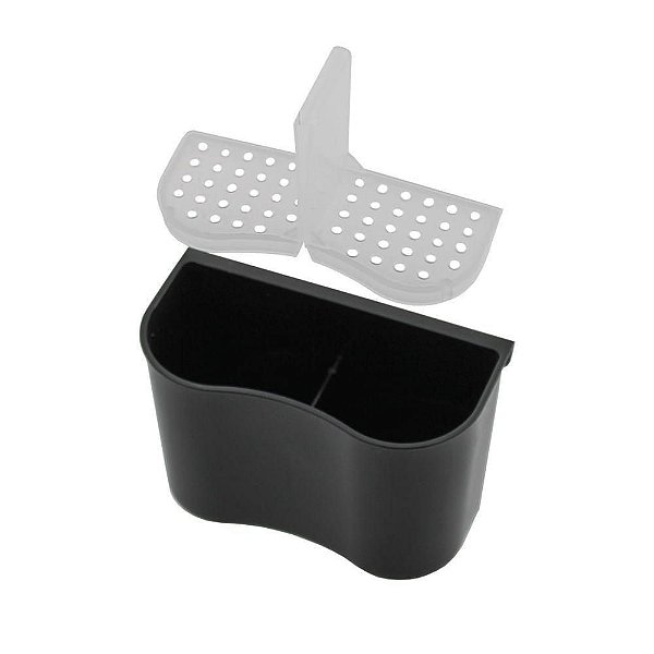 PORTA TALHER DE PLÁSTICO MAK.INOX PP PRETO 97.05