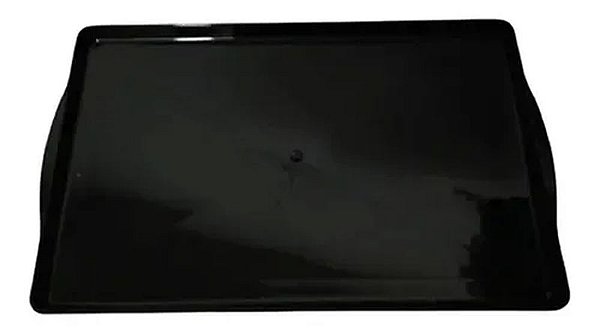 BANDEJA COLETORA DE AGUA MAK.INOX PARA ESCORREDOR 12 PRATOS PRETO 8512P