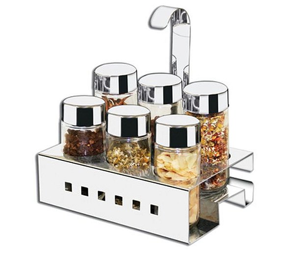 PORTA TEMPERO DE MESA MAK.INOX AÇO INOX 09.07