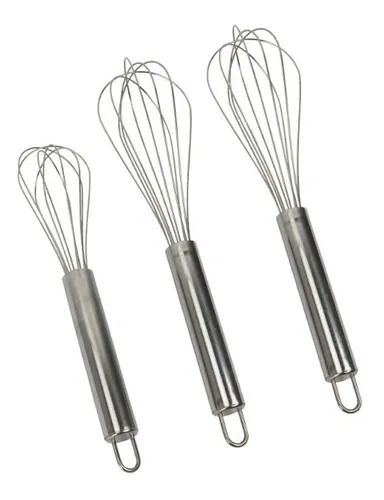 KIT 3 BATEDORES MANUAIS MAK.INOX -  30 CM 1940i / 34 CM 1941i / 38 CM 1942i