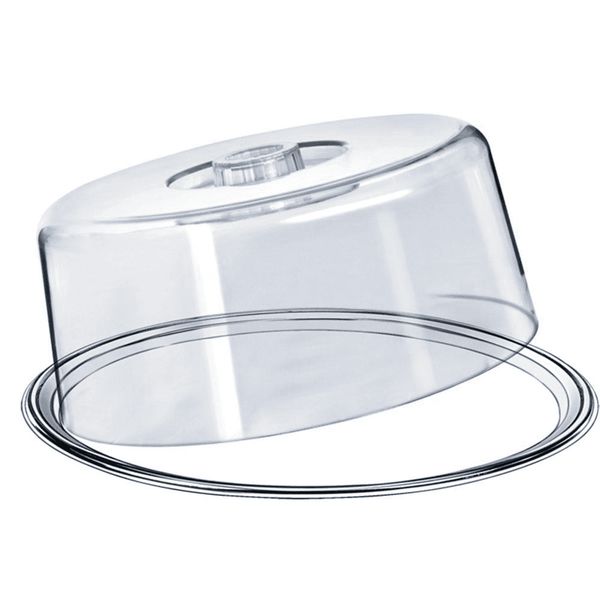 BOLEIRA INOX MAK.INOX COM TAMPA ACRÍLICO REDONDA 12.04