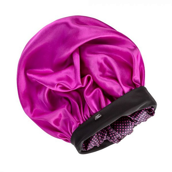 PROART WONDER CURLY TOUCA DE CETIM DUPLA CAMADA G ROSA - TC02B