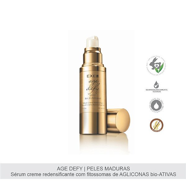 EXEL CREME REDENSIFICANTE COM FITOSSOMAS DE AGLYCONAS BIO-ATIVAS PARA PELES MADURAS 30ML