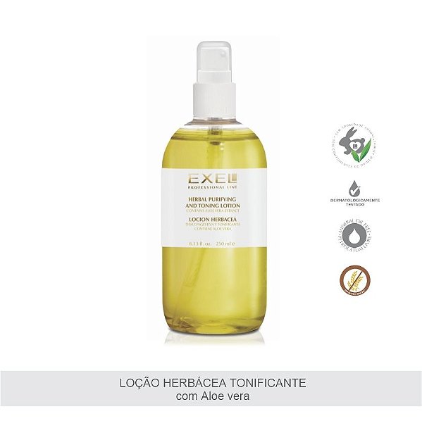 EXEL LOÇÃO HERBACEA TONIFICANTE 250ML