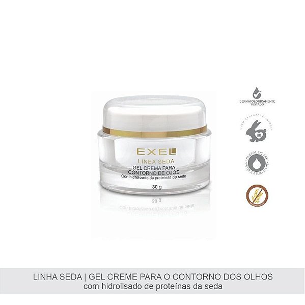 EXEL LINHA SEDA GEL CREME CONTORNO DOS OLHOS 30ML