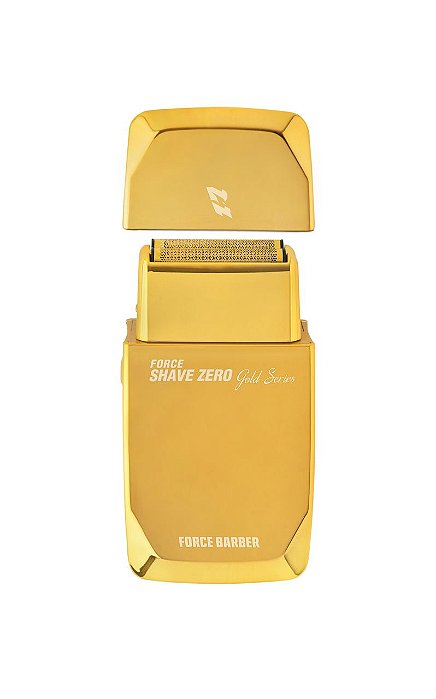 MAQUINA DE ACABAMENTO MQ FORCE SHAVE ZERO GOLD SERIES SEM FIO USB - BIVOLT
