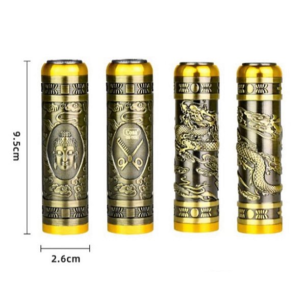 MAQUINA DE BARBEAR BOMMAX RECARREGÁVEL BM-A020 USB - DOURADO