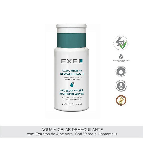 EXEL AGUA MICELAR DEMAQUILANTE 150ML