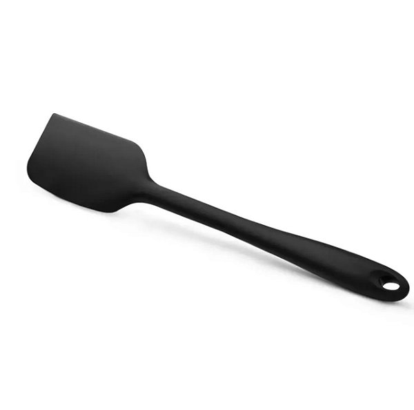 ESPATULA ARREDONDADA 26,5X5,4CM PRETO MAK INOX 2206I