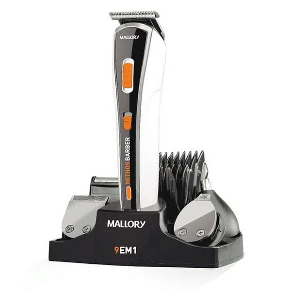 MAQUINA DE CABELO E PÊLOS MALLORY MITHOS BARBER - BIVOLT