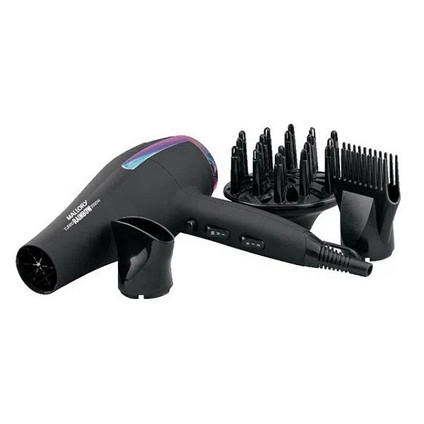 SECADOR DE CABELO MALLORY TURBO RAINBOW 2000W - 127V
