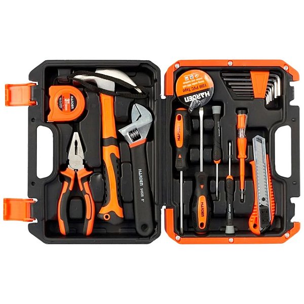 MALETA DE FERRAMENTAS HARDEN 18 PEÇAS - H-511018