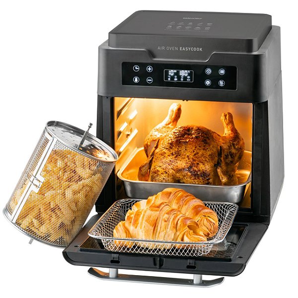 Fritadeira ElÉtrica Mallory Air Oven Easy Cook 12 Litros 1500w - 220v